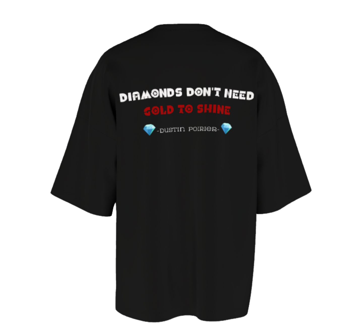 Distin Poirier “The Diamond” Тениска Back | Fighting club