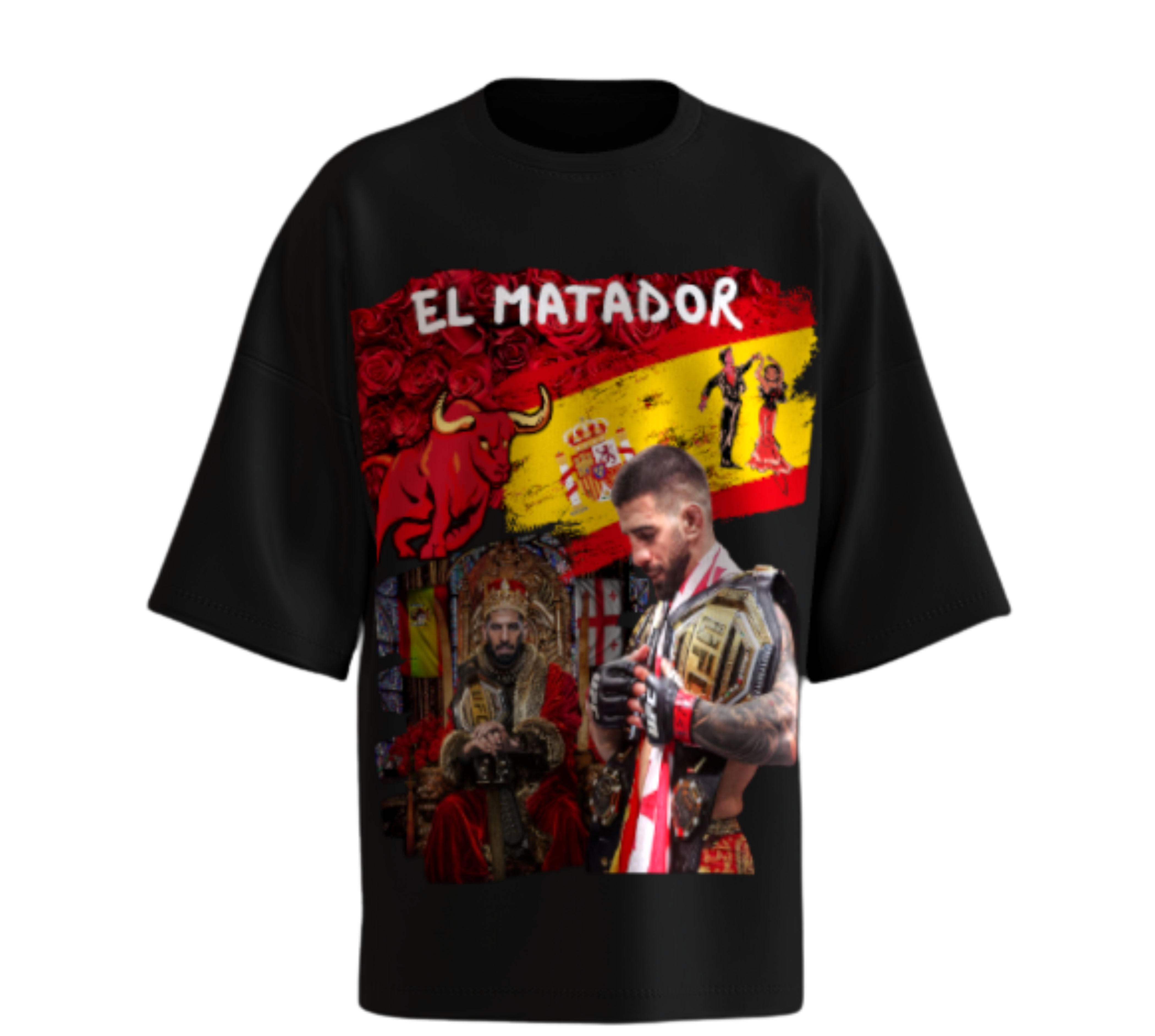 Ilia Topuria Тениска | Fighting club