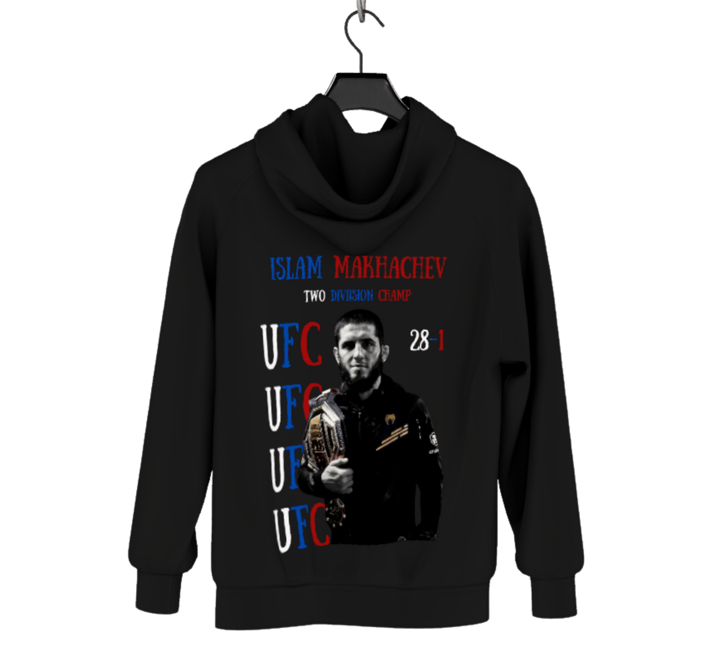 Islam Makhachev Худи Back | Fighting club