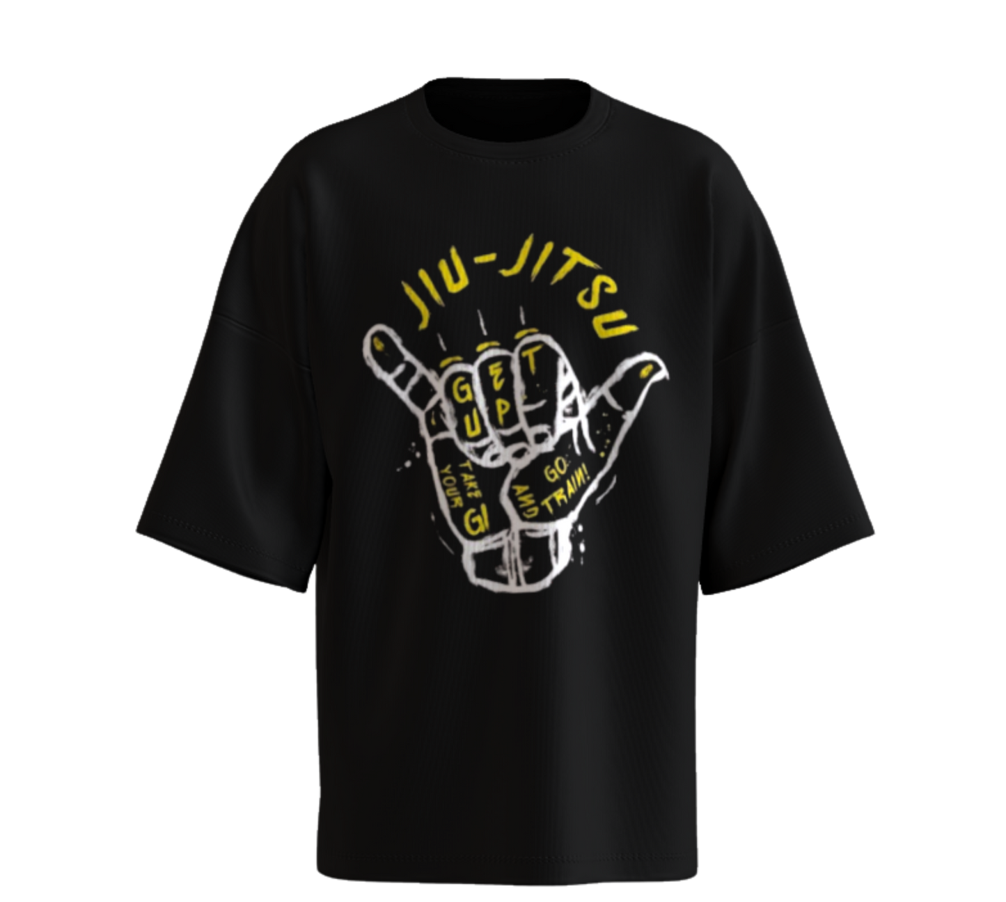 Jiu-Jitsu Тениска “Go Train” | Fighting club