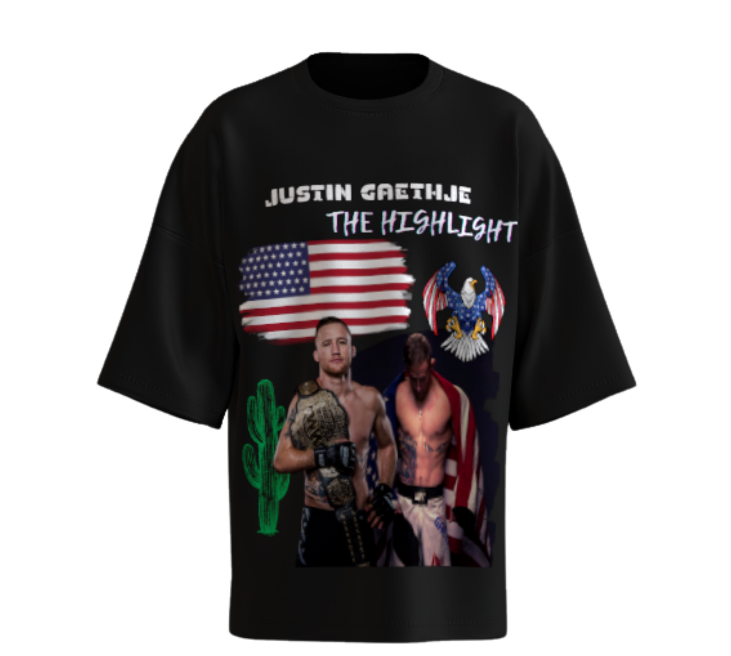 Justin Gaethje Тениска | Fighting club