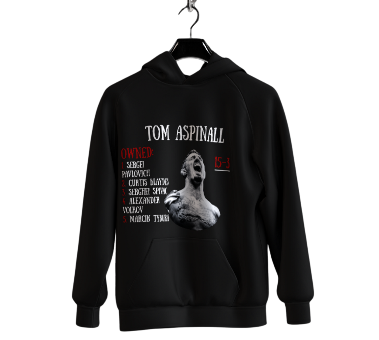 Tom Aspinall Худи | Fighting club
