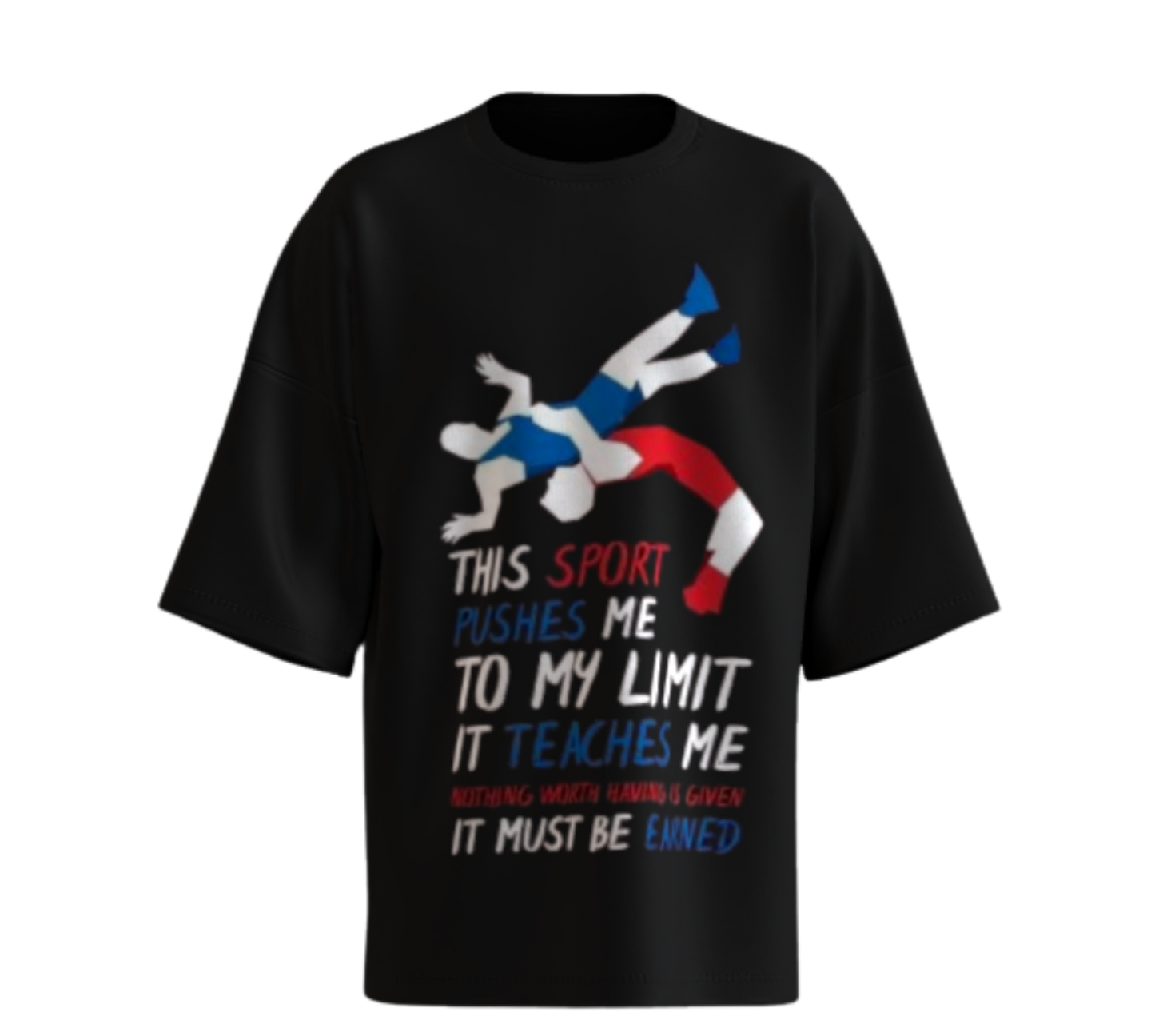 Wrestling Тениска "Discipline | Fighting club