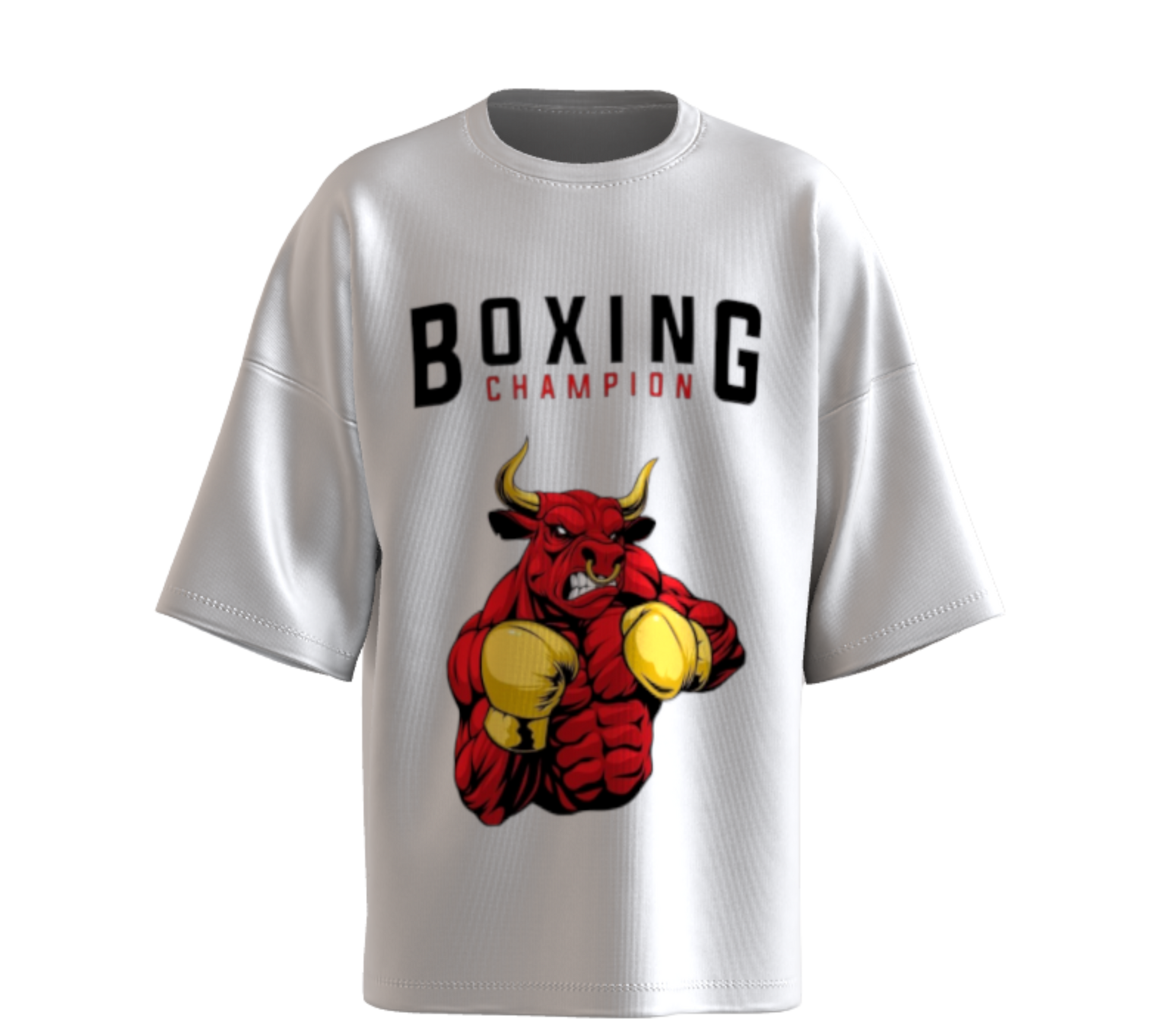 Boxing Тениска "White Bull" | Fighting club
