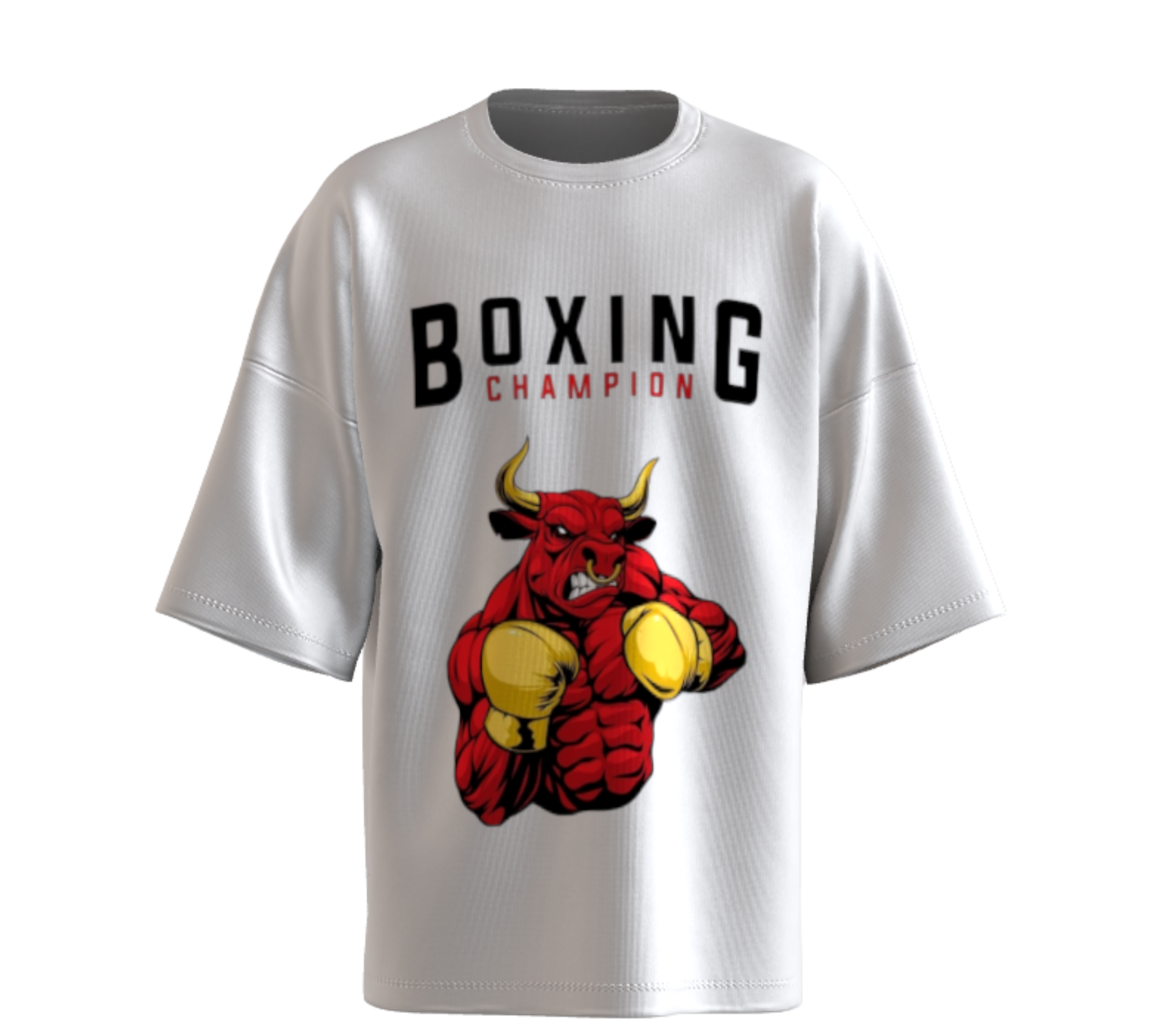 Boxing Тениска "White Bull" | Fighting club