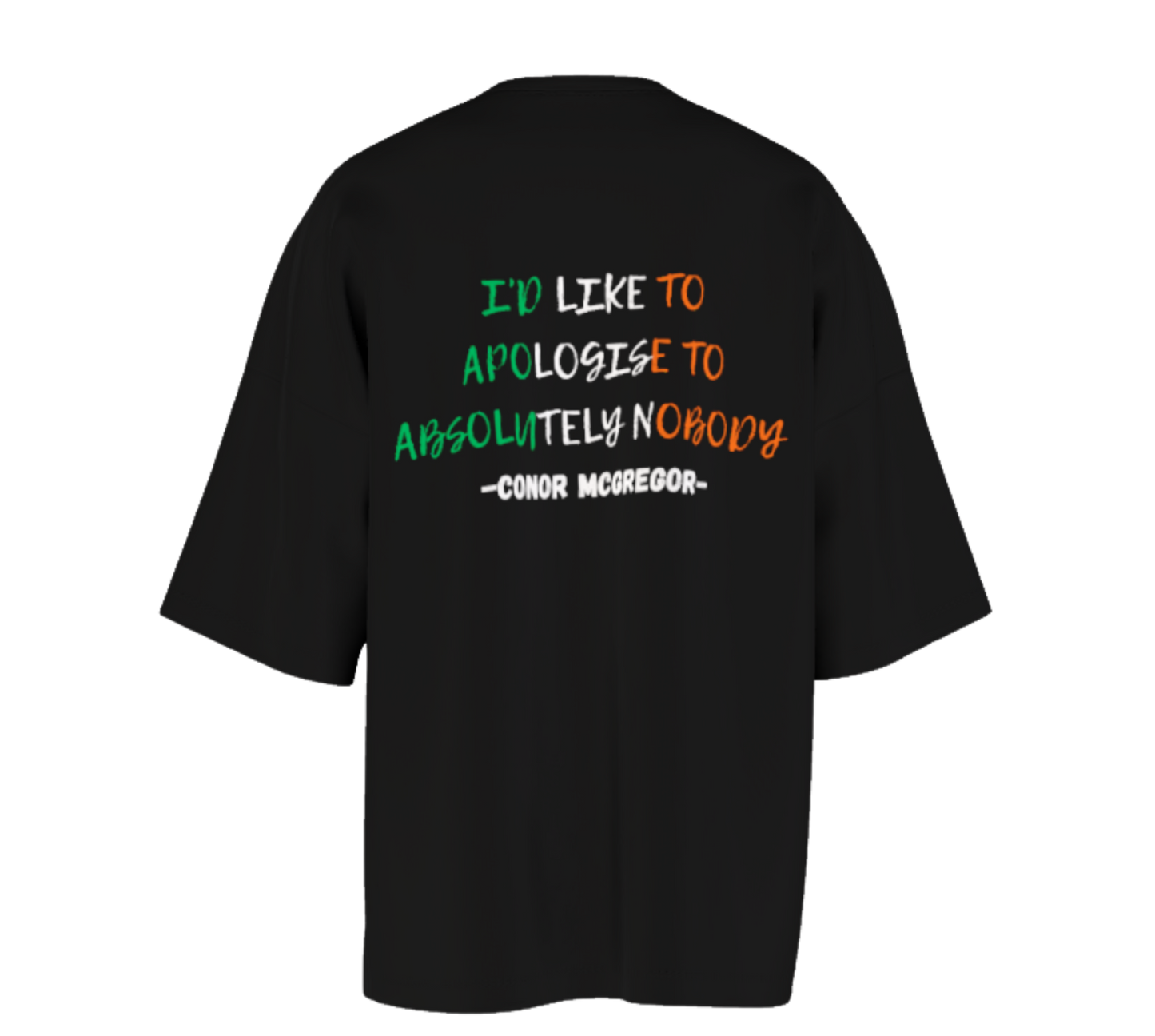 Conor McGregor Тениска Back | Fighting club 