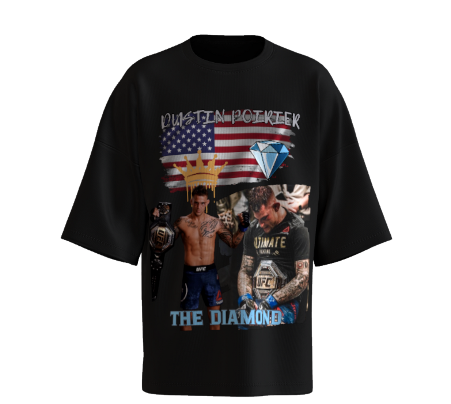 Distin Poirier “The Diamond” Тениска Front | Fighting club