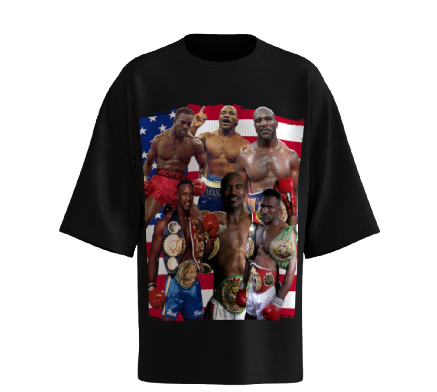 Evander Holyfield Тениска | Fighting club 