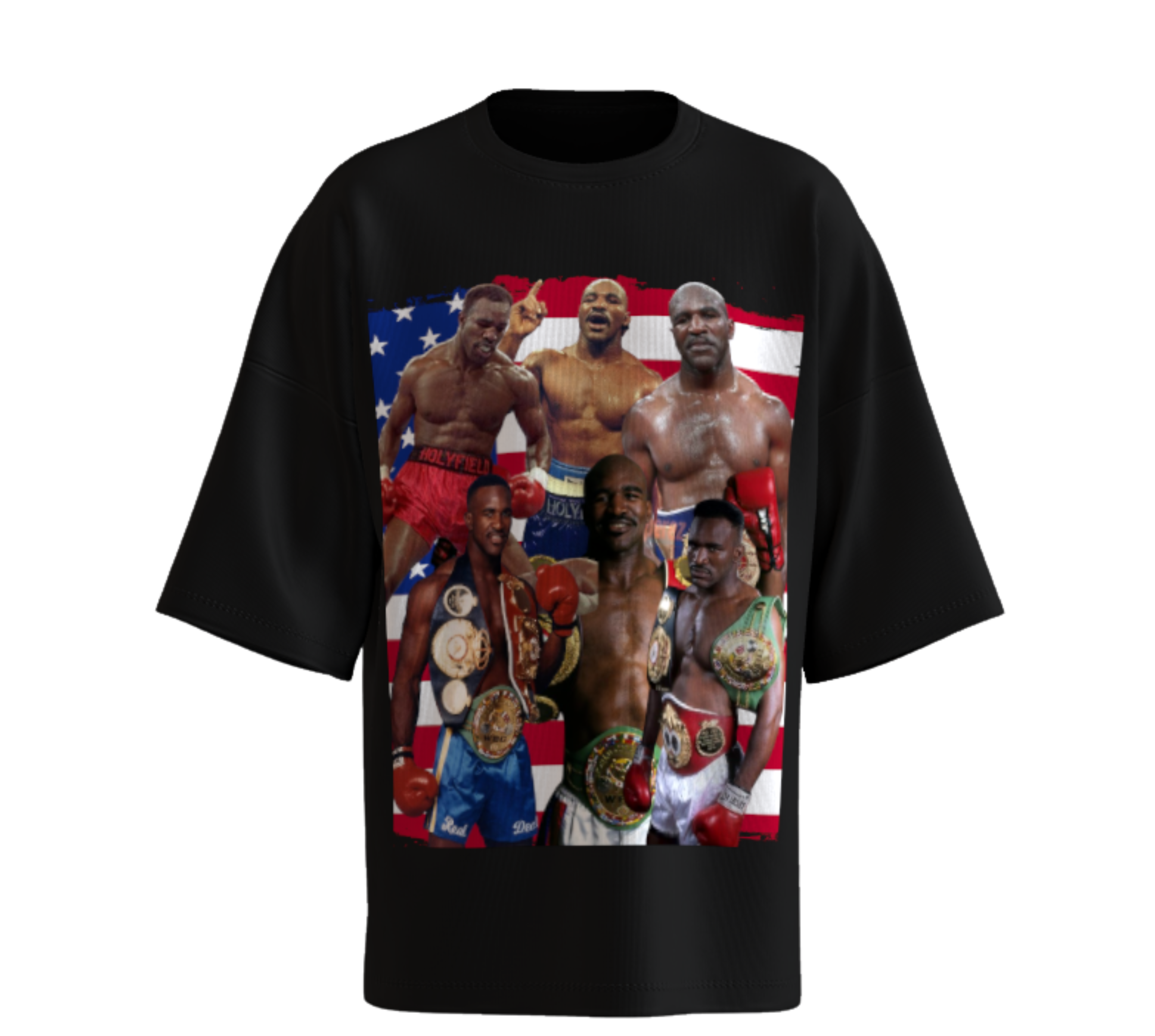 Evander Holyfield Тениска | Fighting club 