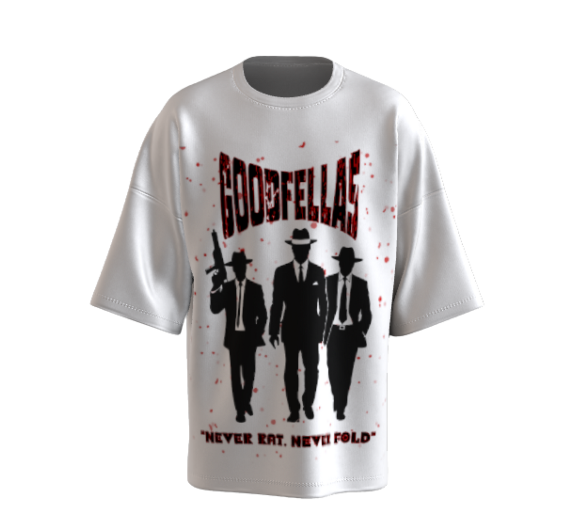 GoodFellas Тениска "Never Rat" | Fighting club