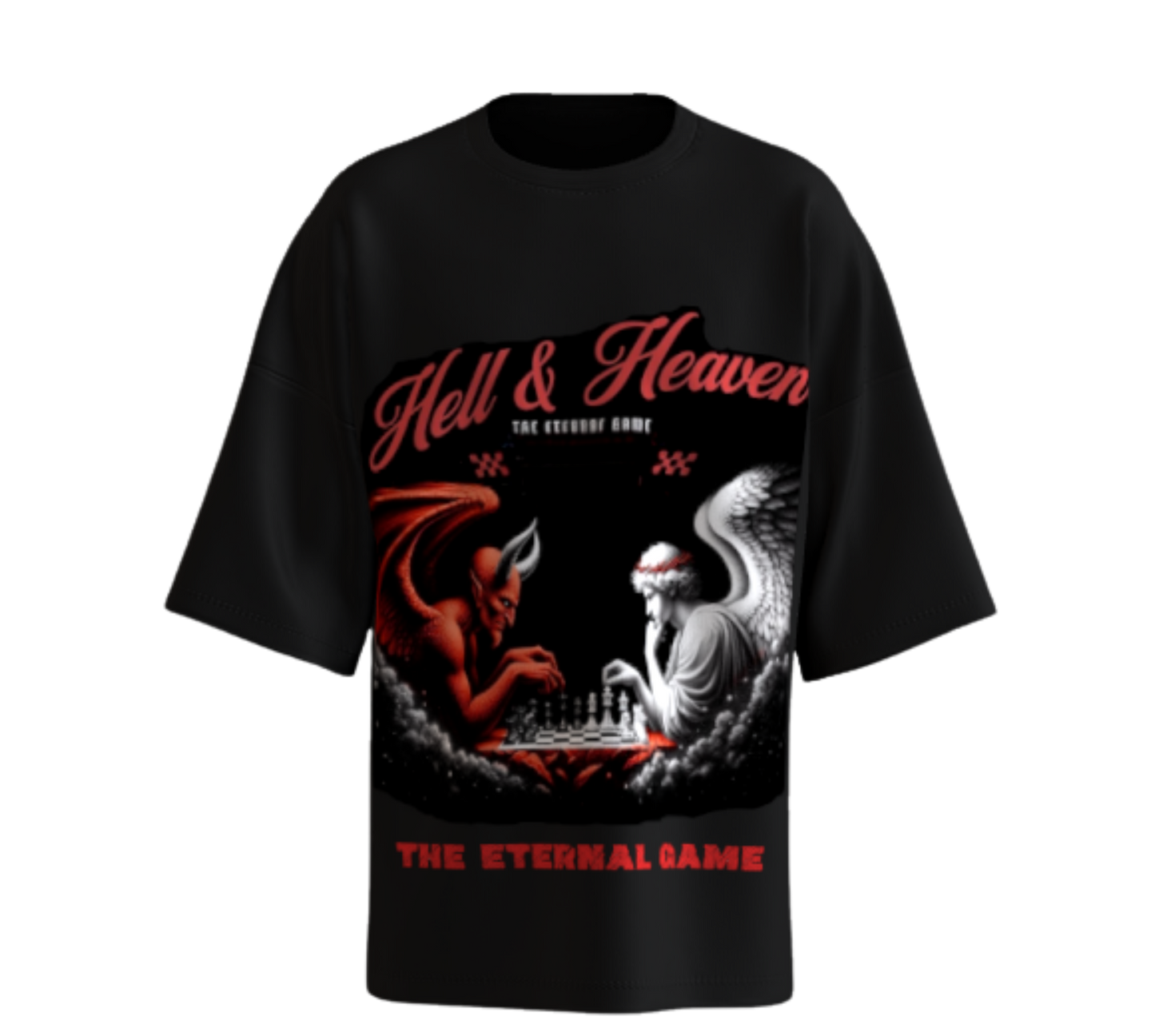 Hell And Heaven Тениска "The Eternal Game" | Fighting club 