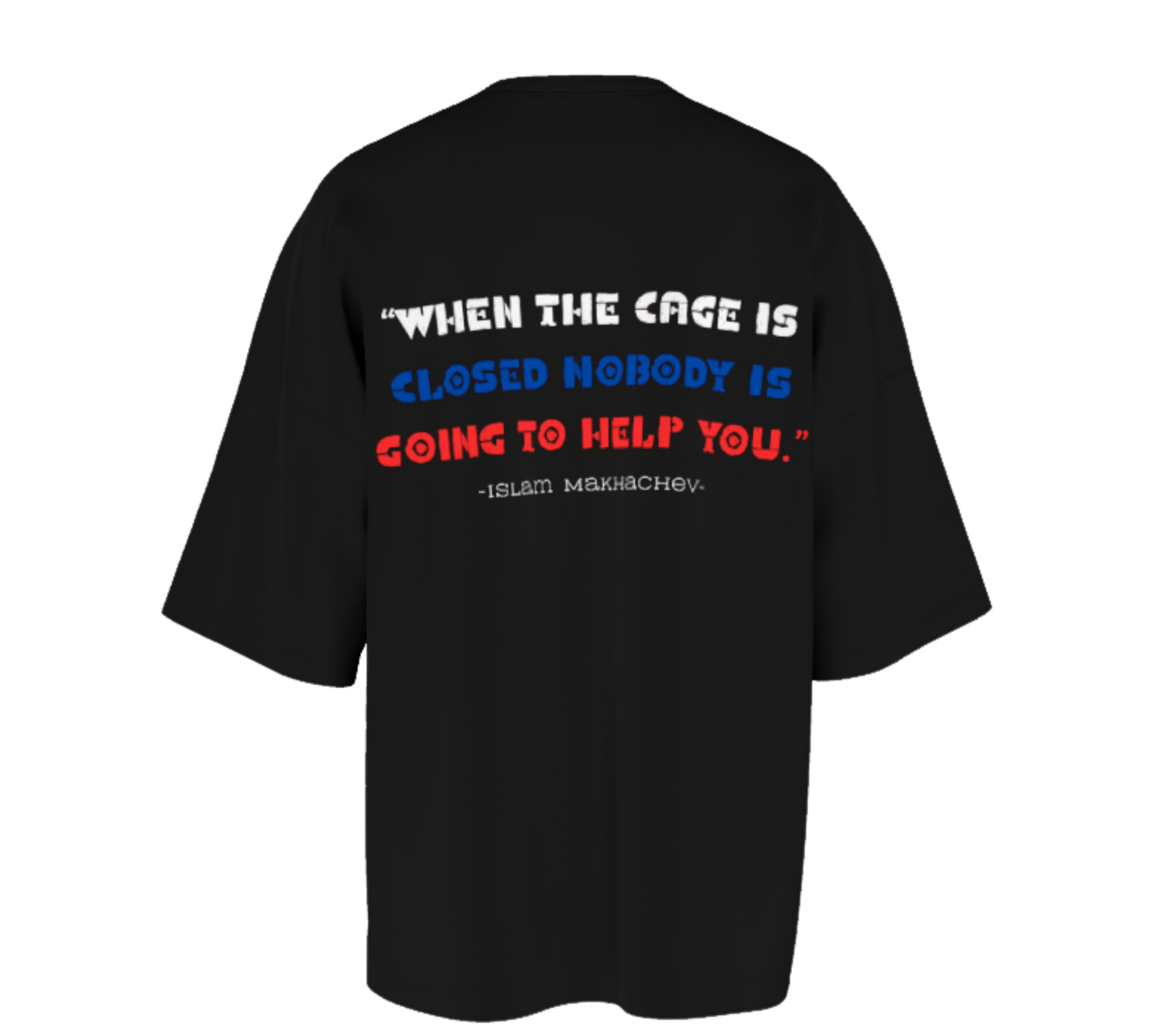 Islam Makhachev Тениска back | Fighting club