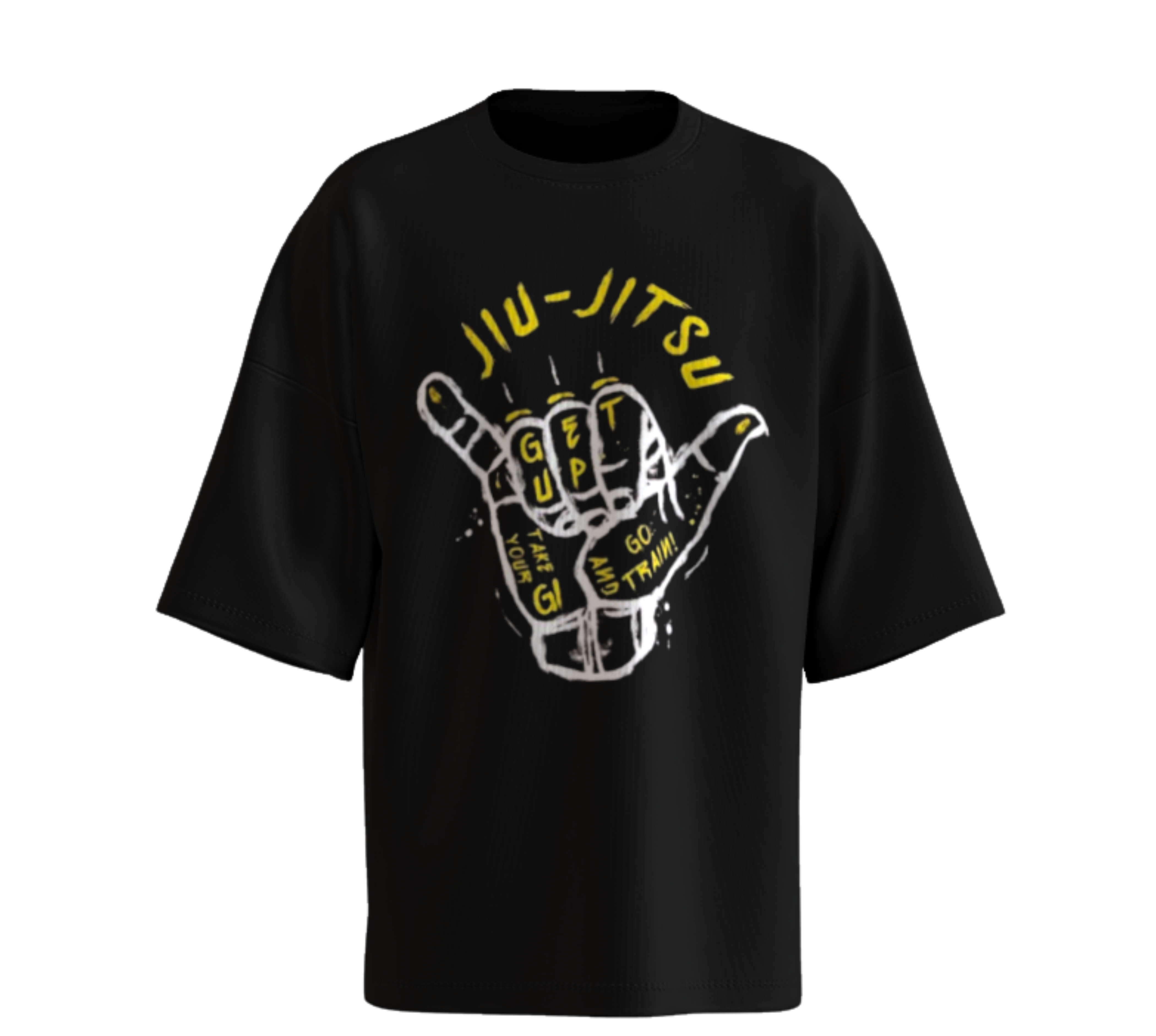 Jiu-Jitsu Тениска “Go Train” | Fighting club 