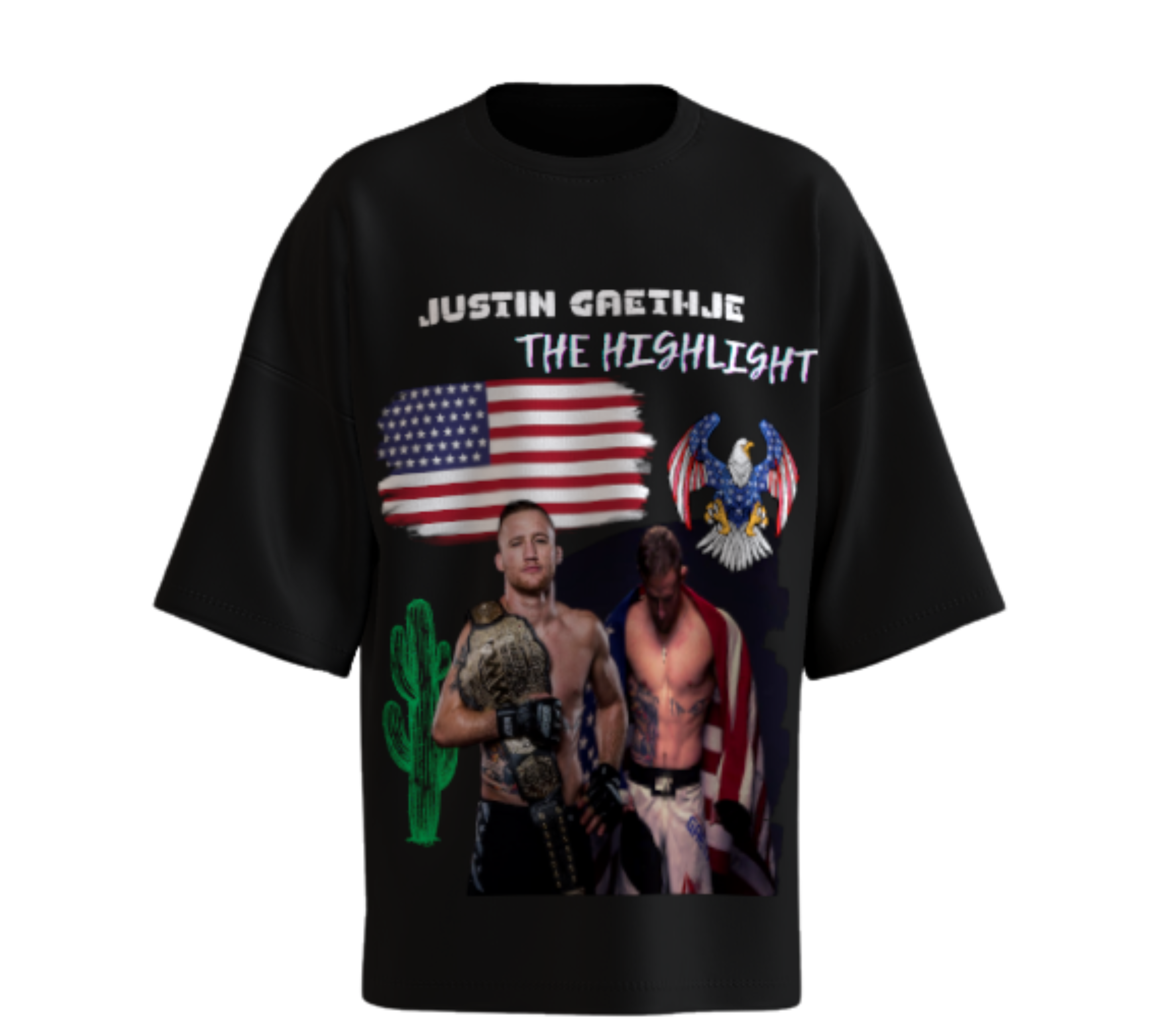 Justin Gaethje Тениска | Fighting club 