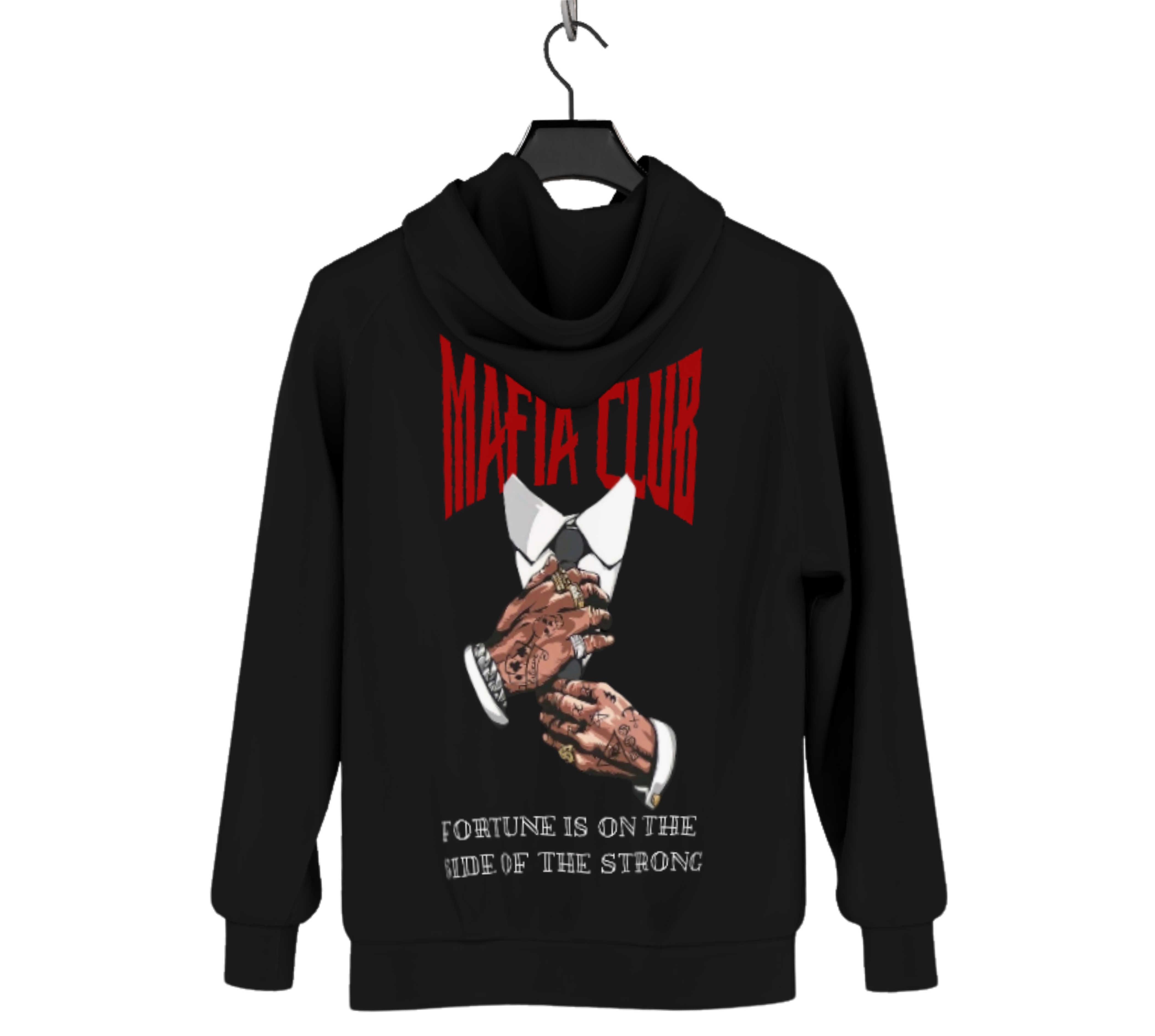 Mafia Club Худи Back| Fighting club