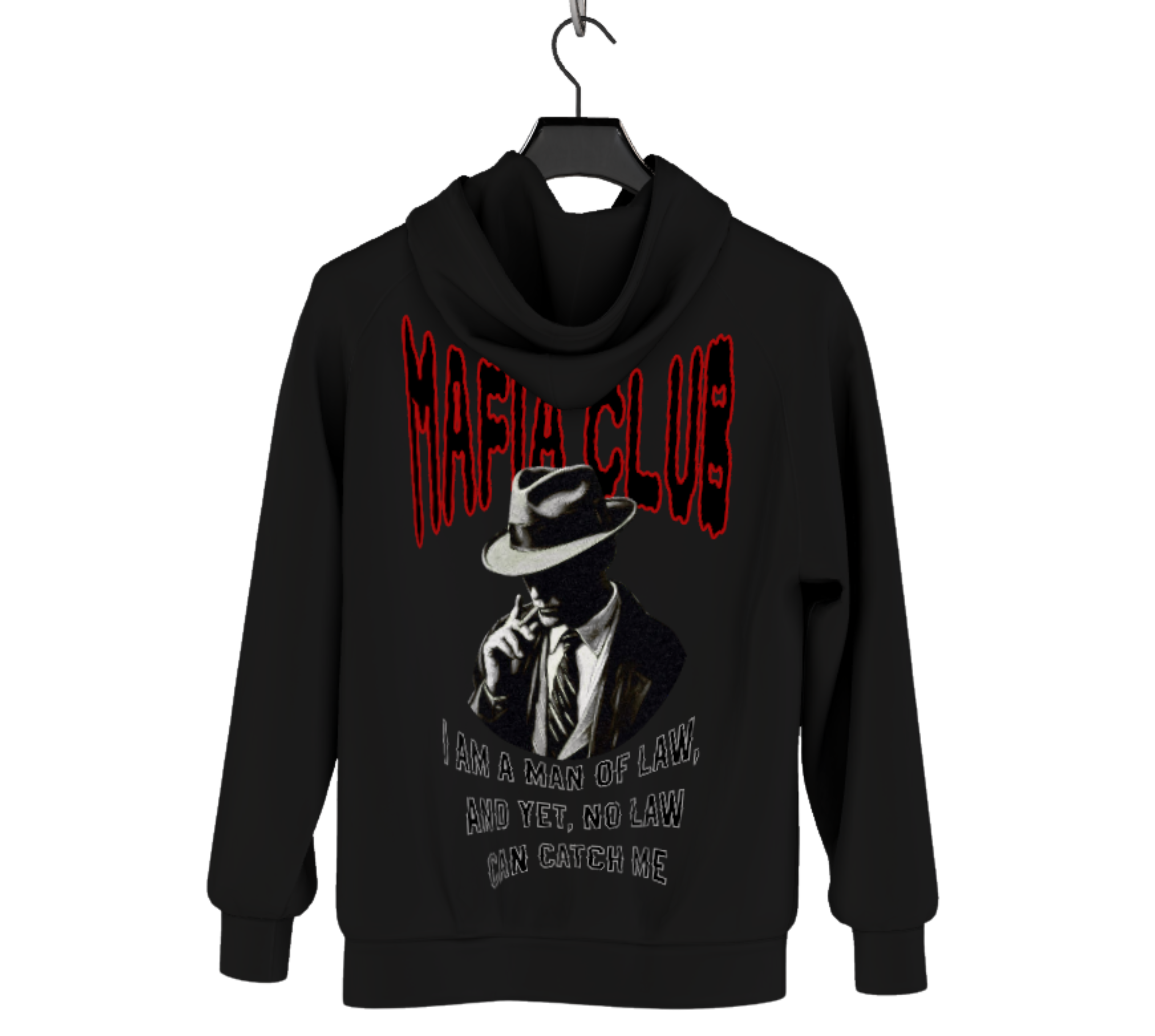 Mafia club Худи "Law" Back | Fighting club