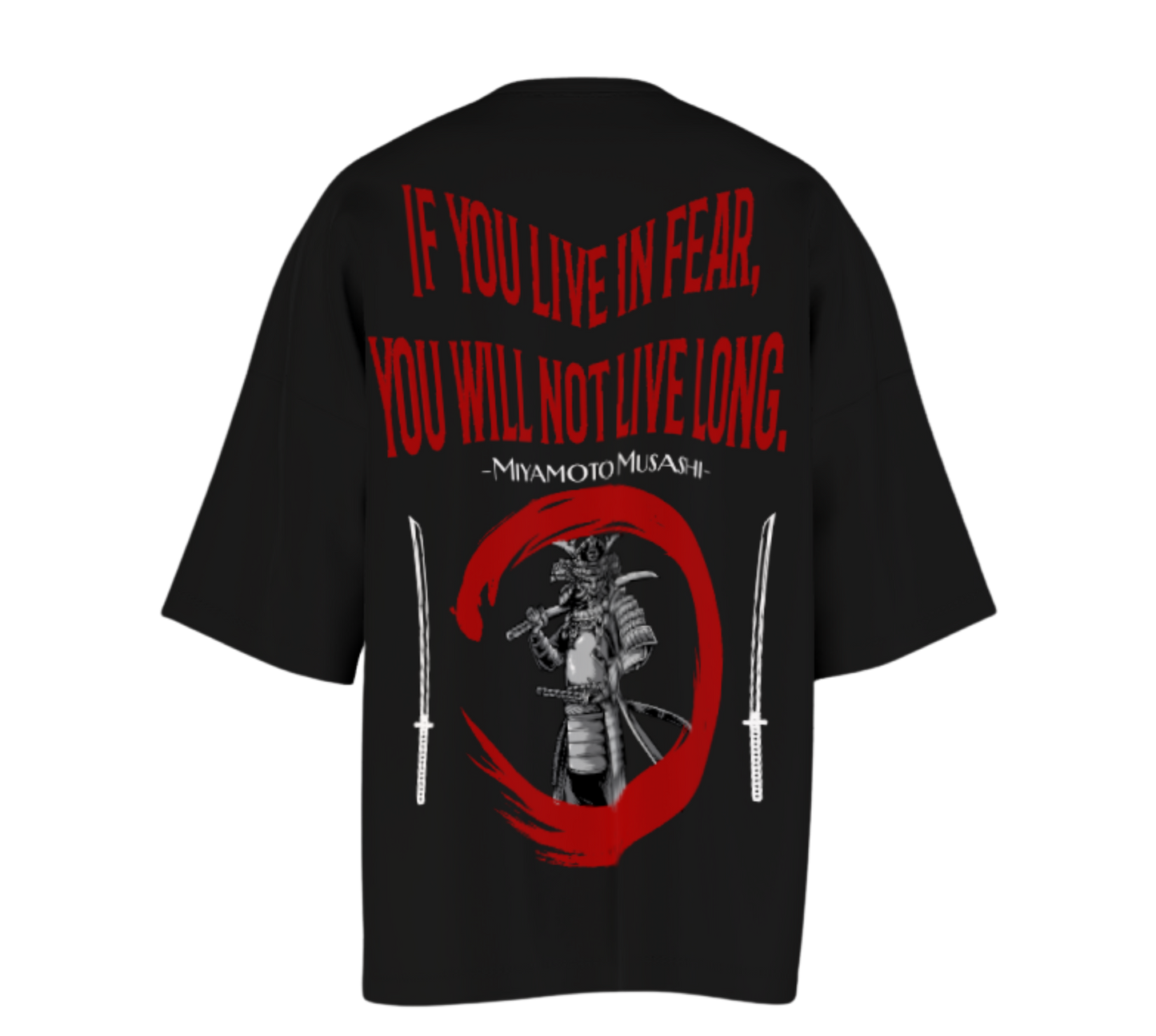 Samurai Aura Тениска Back