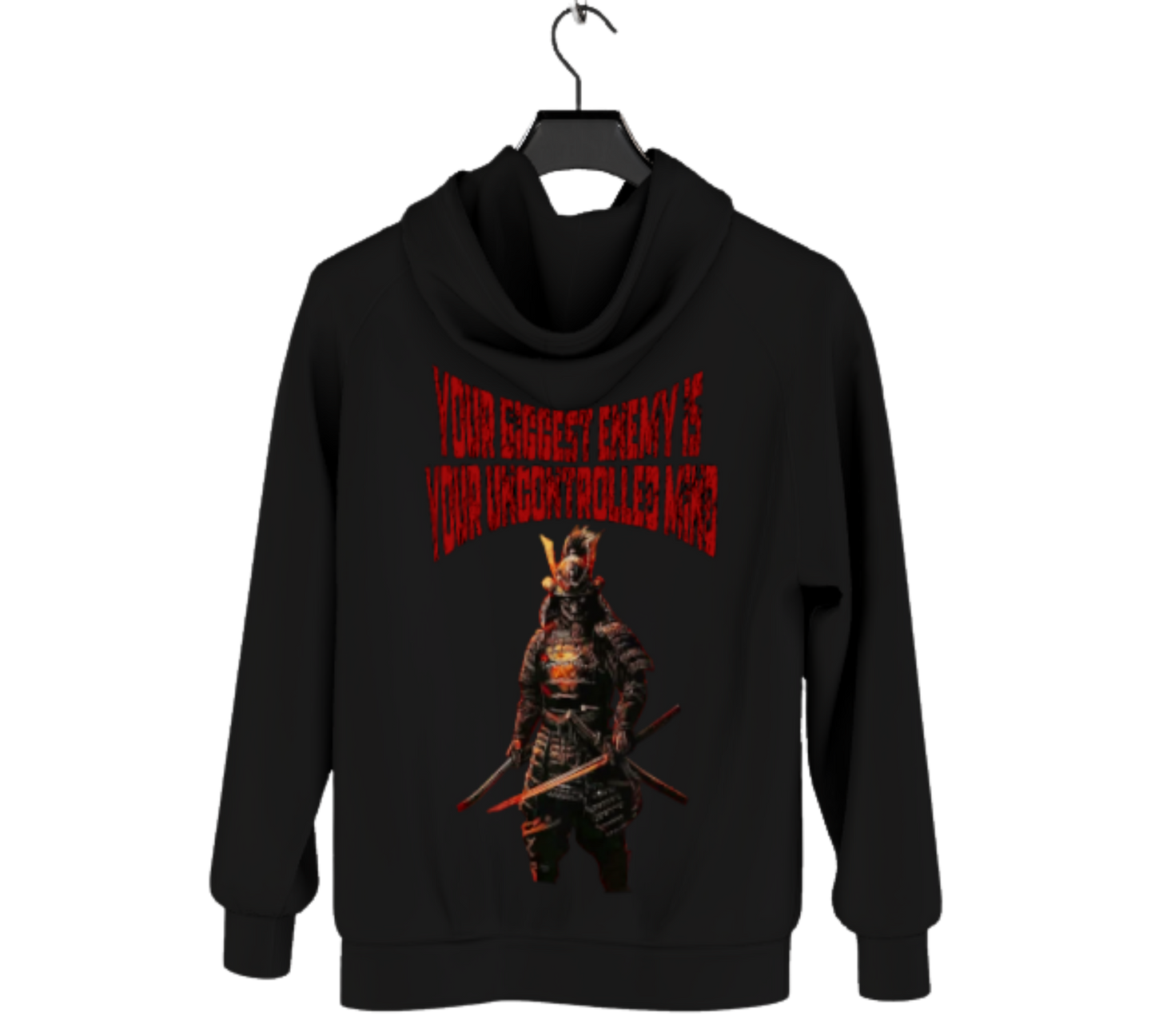 Samurai Худи "No Mercy" Front | Fighting club