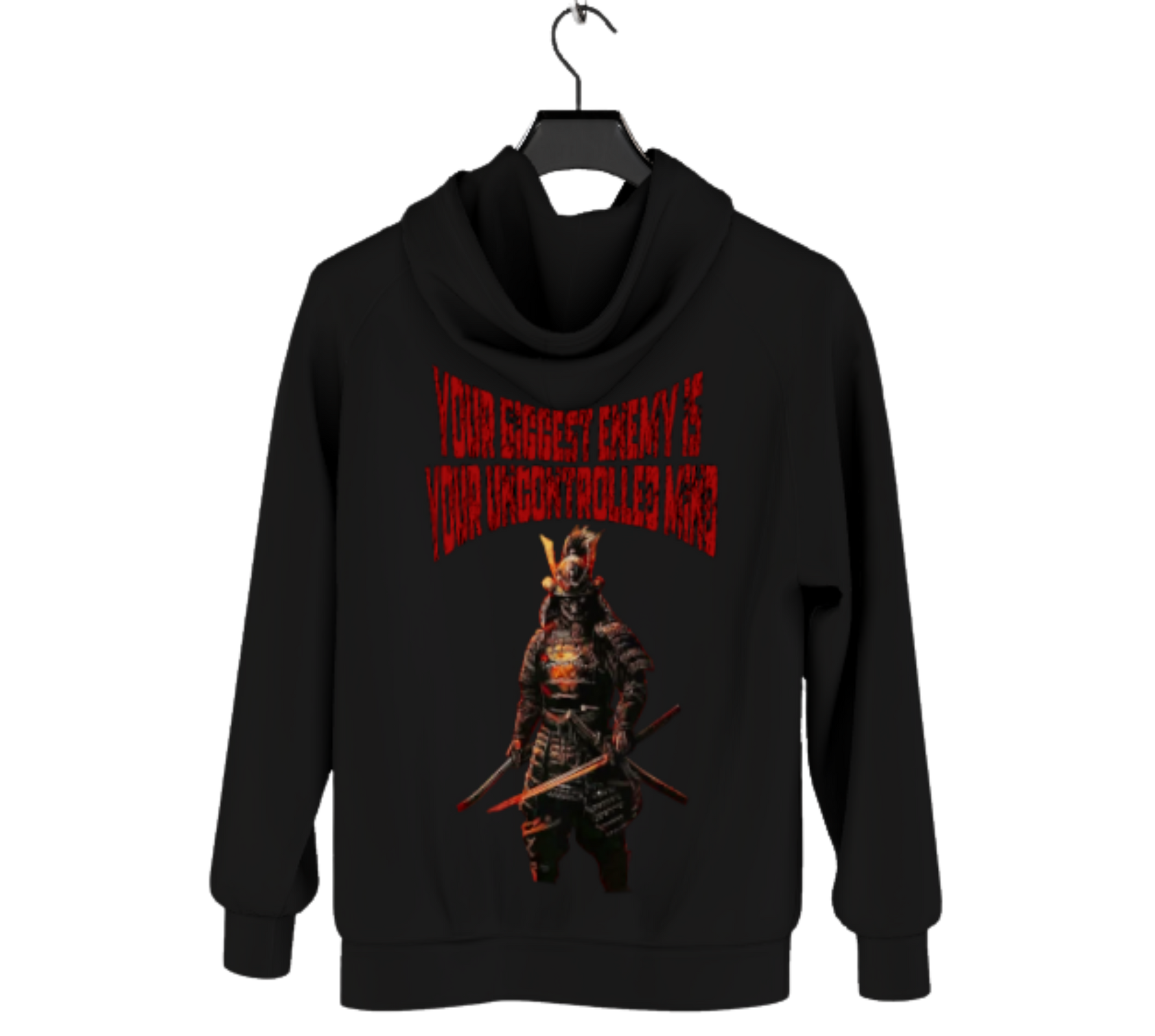 Samurai Худи "No Mercy" Front | Fighting club