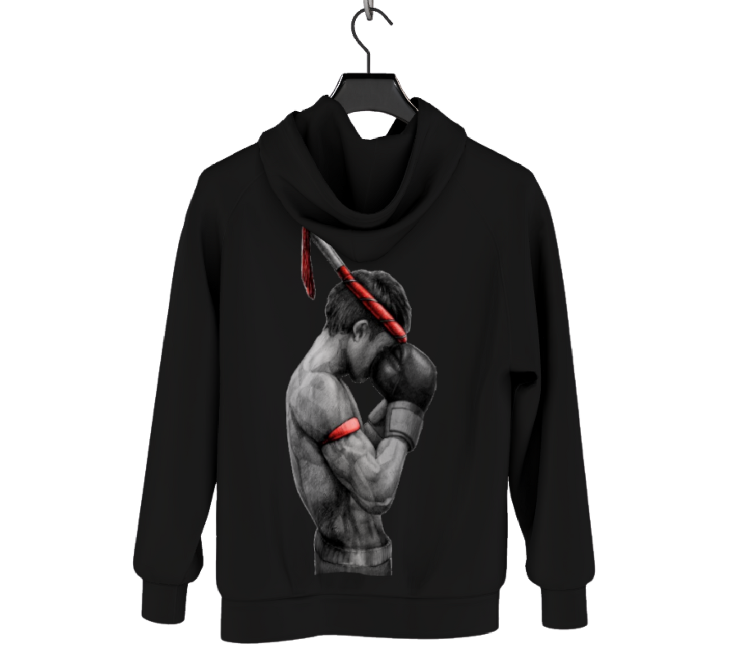 Муай Тай Худи "Thai Warrior" Back | Fighting club 