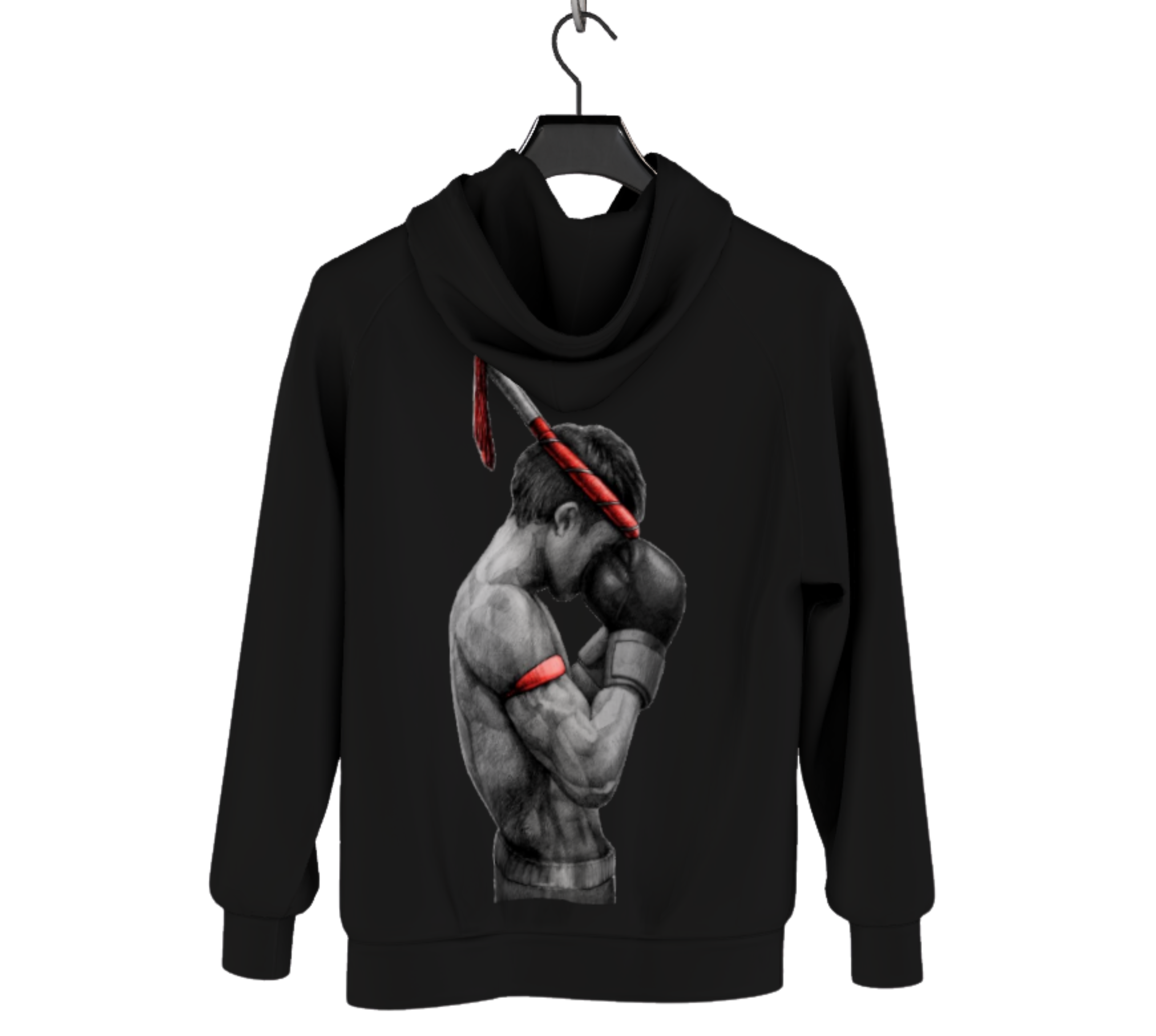 Муай Тай Худи "Thai Warrior" Back | Fighting club 